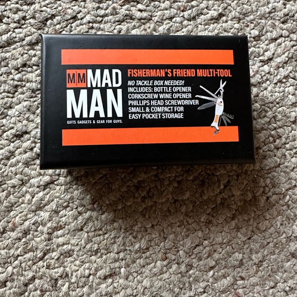 NIB Mad Men Fisherman's Friend Multi tool - Picture 2 of 3